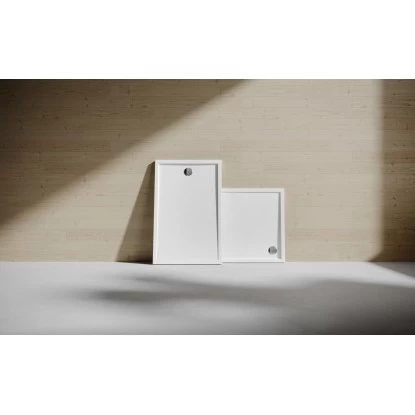 Hüppe Duschwanne Purano 4-Eck 90/120 Weiß 2 Hüppe Duschwanne Purano 4-Eck 90/120 Weiß – Bild 2