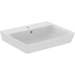 Ideal Standard Waschtisch Connect Air 55x46 Cm 1 Hahnloch Mit Überlauf Weiß