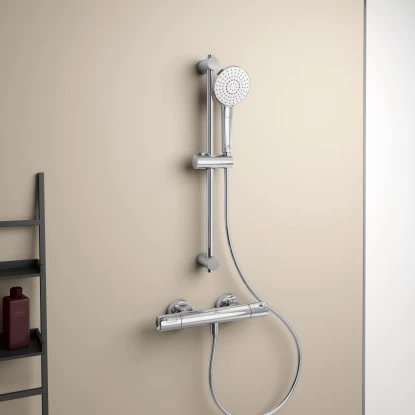 Ideal Standard Duschsystem Ceratherm T50 Aufputz Brausestange 900 Mm Chrom 8 Ideal Standard Duschsystem Ceratherm T50 Aufputz Brausestange 900 Mm Chrom – Bild 8