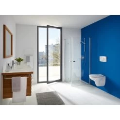 Falt-Eckdusche Ruga Verchromt