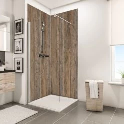 Schulte DecoDesign Duschrückwand Dekor Altholz Nordsee 255 X 150 Cm -Badezimmerbedarf Geschäft 32020 2053 4060991009327 7