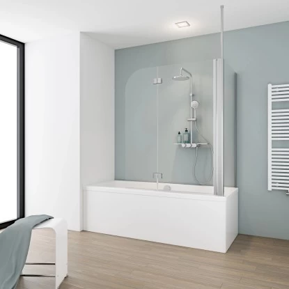 Schulte Badewannenaufsatz 2-teilig Mit Seitenwand 114,5 Cm X 140 Cm 1 Schulte Badewannenaufsatz 2-teilig Mit Seitenwand 114,5 Cm X 140 Cm