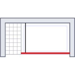 Schulte ExpressPlus Walk In MasterClass Chromoptik Hell 90x200cm -Badezimmerbedarf Geschäft 32020 2053 4060991036439 6