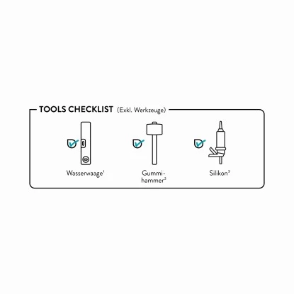 Baliv Duschwanne DW-120.80E Acryl In Steinoptik 120 Cm X 90 Cm Weiß 5 Baliv Duschwanne DW-120.80E Acryl In Steinoptik 120 Cm X 90 Cm Weiß – Bild 5
