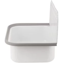 Sanitop-Wingenroth Ausgussbecken Glasierter Stahl 50 Cm Weiß 5 Sanitop-Wingenroth Ausgussbecken Glasierter Stahl 50 Cm Weiß -Badezimmerbedarf Geschäft 4006596042086 2177 3