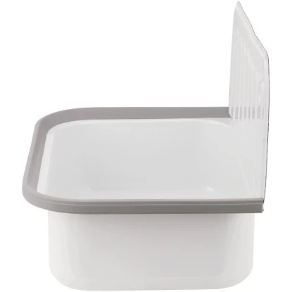 Sanitop-Wingenroth Ausgussbecken Glasierter Stahl 50 Cm Weiß 3 Sanitop-Wingenroth Ausgussbecken Glasierter Stahl 50 Cm Weiß – Bild 3