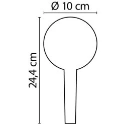 AquaSu Handbrause Pitina Mit 5 Strahlarten Wasserstopp-Funktion Chrom -Badezimmerbedarf Geschäft 4006596721868 721868 47