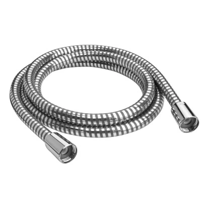 AquaSu Brauseschlauch Antala 2 M Chrom-Schwarz 2 AquaSu Brauseschlauch Antala 2 M Chrom-Schwarz – Bild 2