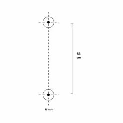 Baliv Brausestange DST-50.01, 58 Cm Verchromt 7 Baliv Brausestange DST-50.01, 58 Cm Verchromt -Badezimmerbedarf Geschäft 4007873312373 WEB01 260521