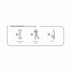 Baliv Aufsatzwaschbecken WBA-7010 43 Cm X 43 Cm -Badezimmerbedarf Geschäft 4007873411533 WEB01 170621