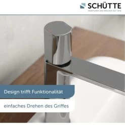 Schütte Waschtischarmatur New York Chrom -Badezimmerbedarf Geschäft 4008431336107 2759 15