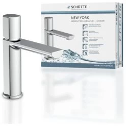 Schütte Waschtischarmatur New York Chrom -Badezimmerbedarf Geschäft 4008431336107 2759 7