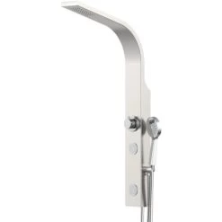 Schütte Duschpaneel Sansibar Edelstahl 7 Schütte Duschpaneel Sansibar Edelstahl -Badezimmerbedarf Geschäft 4008431600857 2759 3