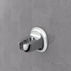 Wenko Duschkopfhalter Liberta Befestigen Ohne Bohren Chrom -Badezimmerbedarf Geschäft 4008838354087 1068 AB 05