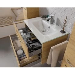 Pelipal Glas-Waschbecken 77 Cm Trentino -Badezimmerbedarf Geschäft 4017026108425 2467 03