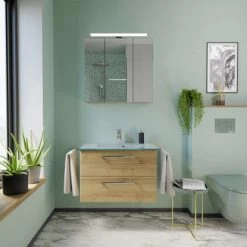 Pelipal Glas-Waschbecken 77 Cm Trentino -Badezimmerbedarf Geschäft 4017026108425 2467 04