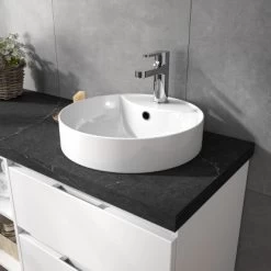 Pelipal Keramik-Aufsatzbecken Serie 4035 Weiß 40 Cm -Badezimmerbedarf Geschäft 4017026154668 2467