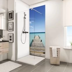 Schulte ExpressPlus Duschrückwand DecoDesign Foto Steg Malediven 210 X 90 Cm -Badezimmerbedarf Geschäft 4060991036705 2053 7