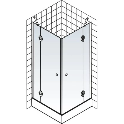 Schulte ExpressPlus Eckeinstieg 4-tlg. MasterClass Chromoptik 79,2-81,2x200cm 5 Schulte ExpressPlus Eckeinstieg 4-tlg. MasterClass Chromoptik 79,2-81,2x200cm – Bild 5