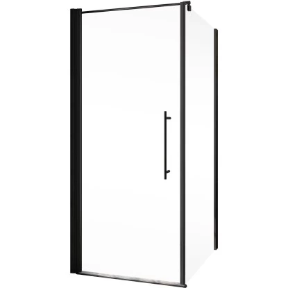 Schulte Alexa Style 2.0 Drehtür Inkl. Seitenwand BlackStyle 80 X 80 X 192cm 2 Schulte Alexa Style 2.0 Drehtür Inkl. Seitenwand BlackStyle 80 X 80 X 192cm – Bild 2