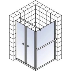 Schulte ExpressPlus Set Duschkabine Pendeltür Garant Mit Duschwanne 200x80cm 15 Schulte ExpressPlus Set Duschkabine Pendeltür Garant Mit Duschwanne 200x80cm -Badezimmerbedarf Geschäft 4060991056017 2053 5