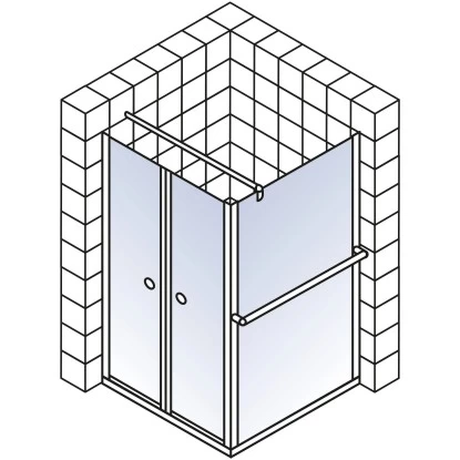 Schulte ExpressPlus Set Duschkabine Pendeltür Garant Mit Duschwanne 200x80cm 5 Schulte ExpressPlus Set Duschkabine Pendeltür Garant Mit Duschwanne 200x80cm – Bild 5