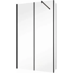 Schulte Alexa Style 2.0 Duschwand Walk In Loft 2-tlg BlackStyle 120 X 30 X 200cm -Badezimmerbedarf Geschäft 4060991056741 2053 2