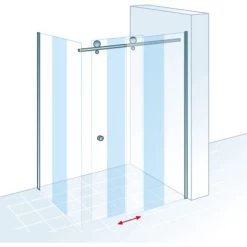 Schulte ExpressPlus Set Duschkabinen Mit Duschwanne MasterClass Links 200x120cm -Badezimmerbedarf Geschäft 4060991056932 2053 5