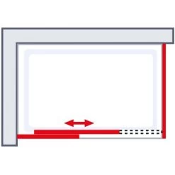 Schulte ExpressPlus Set Duschkabinen Mit Duschwanne MasterClass Links 200x120cm -Badezimmerbedarf Geschäft 4060991056932 2053 6 1