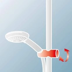 Schulte Duschsystem Rain Classic Mit Thermostat Kopfbrause Rund -Badezimmerbedarf Geschäft 4060991060427 6