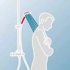 Schulte Duschsystem Rain II Mit Ablage White Style Thermostat 22 Schulte Duschsystem Rain II Mit Ablage White Style Thermostat -Badezimmerbedarf Geschäft 4060991062742 12