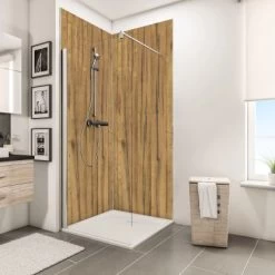 Schulte ExpressPlus DecoDesign Duschrückwand Dekor Schwarzwaldeiche 210x100 Cm 5 Schulte ExpressPlus DecoDesign Duschrückwand Dekor Schwarzwaldeiche 210x100 Cm -Badezimmerbedarf Geschäft 4060991067877 Bild03