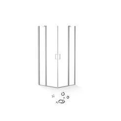 Baliv Duschkabine DUK-90.50E 90 Cm X 90 Cm Chrom -Badezimmerbedarf Geschäft 4250312107799 S03 080720 L