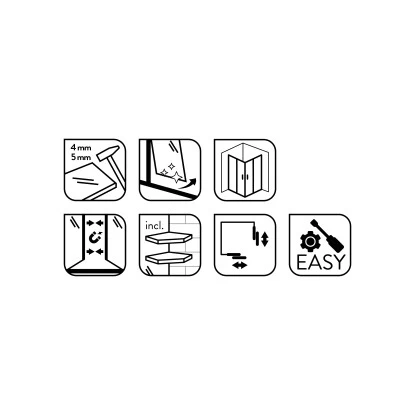 Baliv Komplettdusche DUK-85.110KE 85 Cm X 85 Cm Silber Matt 10 Baliv Komplettdusche DUK-85.110KE 85 Cm X 85 Cm Silber Matt – Bild 10