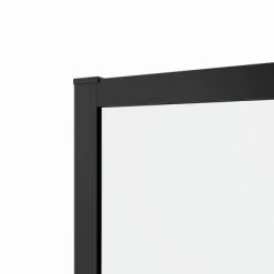 Baliv Seitenwand Für Duschkabine DUK-80.91W 80 Cm X 195 Cm Schwarz -Badezimmerbedarf Geschäft 4250312111024 1656 03