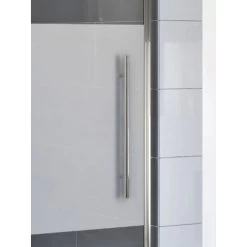 Schulte Youngline Drehtür Inkl. Seitenwand Chromoptik Echtglas Klar Hell -Badezimmerbedarf Geschäft 440341 4081 2