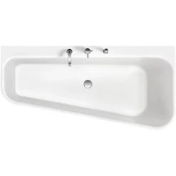 Ottofond Badewannen-Set Pino 155 Cm Links Inkl. Ablaufgarnitur Und Armatur