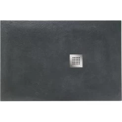 Ottofond Duschwanne Strato 100 Cm X 80 Cm X 2,4 Cm Anthrazit