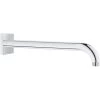 Grohe Brausearm Rainshower Chrom Ausladung 275 Mm Mit Eckiger Rosette