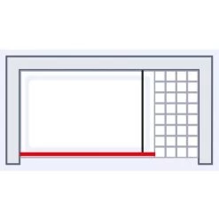 Schulte Duschwand MasterClass Walk In 90 X 200 Cm Chromoptik Klar Hell -Badezimmerbedarf Geschäft 534136 2053 3