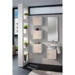 Fackelmann Aufsatzwaschbecken 42 Cm Ix! Weiß Rund -Badezimmerbedarf Geschäft 565577 3254 4