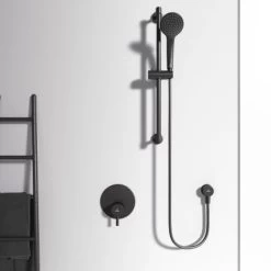 Ideal Standard Brausearmatur Ceraline Unterputz Silk Black -Badezimmerbedarf Geschäft 611291 3049 3