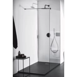 Ideal Standard Brausehalter Idealrain Round Mit Schlauchanschluss Silk Black -Badezimmerbedarf Geschäft 614259 3049 6