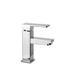 AquaSu Einhebelmischer-Waschbeckenarmatur Aqua Chrom