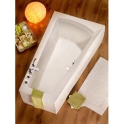 Badewanne Galia I 1600 Mm X 1000 Mm X 675 Mm Rechts -Badezimmerbedarf Geschäft 675424 3209 2