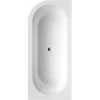 Ottofond Eck-Badewanne Modena Corner Links 178 Cm Weiß