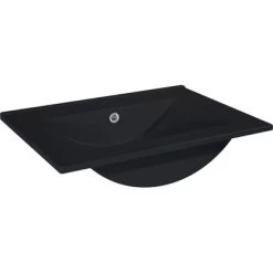 Maximus Waschbecken Kyra Schwarz Matt 60 Cm