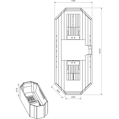 Badewannenträger Für Ottofond Sicilia 8-Eck-Wanne 750 Cm X 75 Cm 2 Badewannenträger Für Ottofond Sicilia 8-Eck-Wanne 750 Cm X 75 Cm – Bild 2