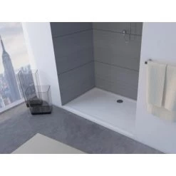 Aurlane Duschtasse "Pure" 140 X 90 Weiß -Badezimmerbedarf Geschäft 8080715 4018 15 FAC371