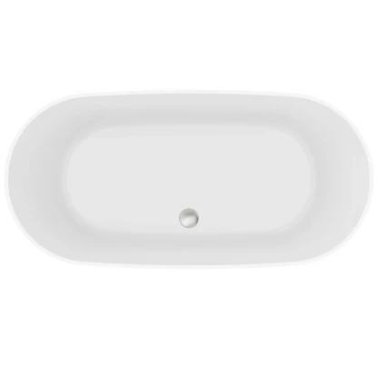 Freistehende Oval-Badewanne 163 Cm 2 Freistehende Oval-Badewanne 163 Cm – Bild 2